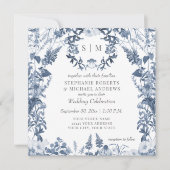 Wildflower Meadow Spring Bloemen Kleurrijke Bruilo Kaart (Voorkant)