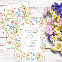 Wildflower Meadow Summer Garden Wedding