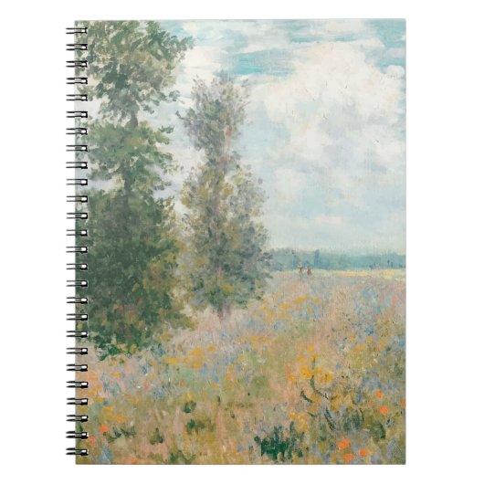 Wildflower Meadow Summer Impressionist Notitieboek (Voorkant)