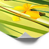 Wildflower Meadow Summer Pattern Poster (Hoek)