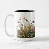 Wildflower Meadow Two-Tone Mok 15 oz - Botanisch (Links)