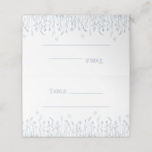 Wildflower Meadow Vlinders Trouwplaats Kaart Plaatskaartje (Buitenkant ongevouwen)