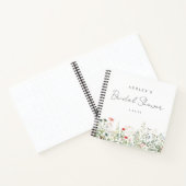 Wildflower Meadow Vrijgezellenfeest gastenboek Notitieboek (Binnen)