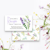 Wildflower Meadow Vrijgezellenfeest Recept Aanvraa Informatiekaartje