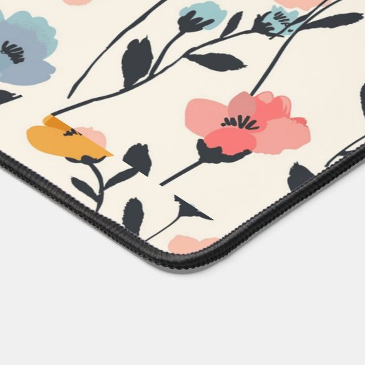 Wildflower Meadow, waterverf Boho Wilde bloemen, P Bureaumat (Hoek)