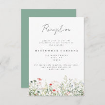 Wildflower Meadow Wedding Details Behuizing