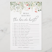 Wildflower Meadow Wie kent de bruid beste spel