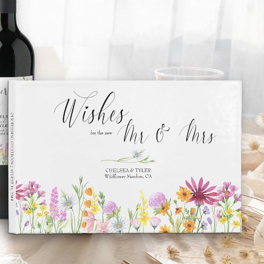 Wildflower Meadow wil New Mr & Mrs. Gastenboek