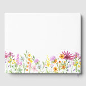 Wildflower Meadow wil New Mr & Mrs. Gastenboek (Achterkant)