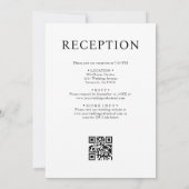 Wildflower moderne rustieke tuin alles in één brui kaart (Achterkant)