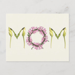 Wildflower moeder - Waterverf botanisch Briefkaart