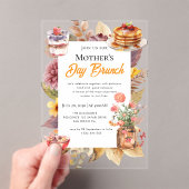 Wildflower Moederdag Brunch Uitnodigingen (Insitu (Draagbaar))