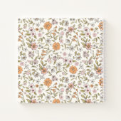 Wildflower Monogram Notebook Journal Notitieboek (Achterkant)