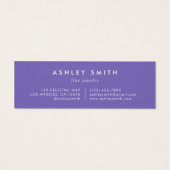 Wildflower Multiple Earring Display Kaart (Achterkant)