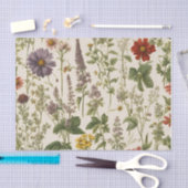 Wildflower Natuur Decoupage Tissuepapier (Craft)