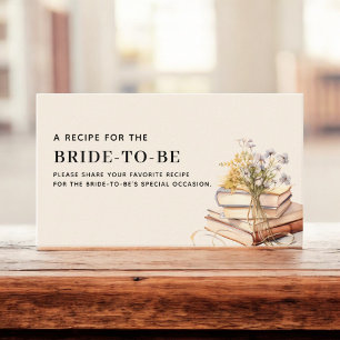 Wildflower Nieuw Chapter Recept Kaart Vrijgezellen