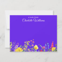 Wildflower Note Cards Notitiekaartje