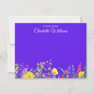 Wildflower Note Cards Notitiekaartje
