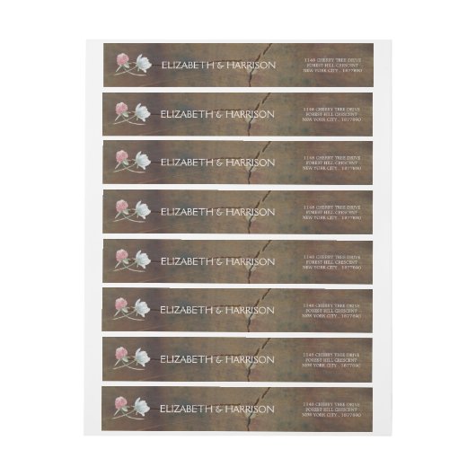 Wildflower Oak Wood Weddenschap (Vel)