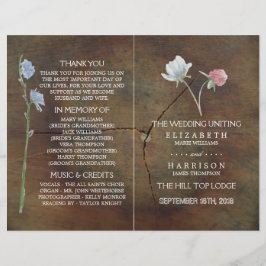 Wildflower Oak Wood Weddenschap Programma