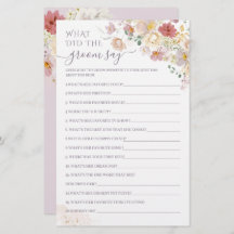 Wildflower Paarse Bridal wat zei de bruidegom