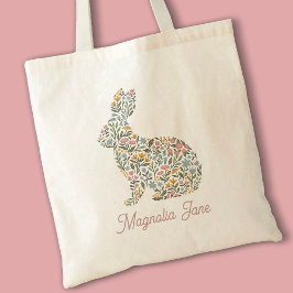 Wildflower Paashaas Konijn Kinder Tote Bag
