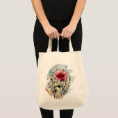 Wildflower Paint Splatter Tote Bag (Voorkant (product))