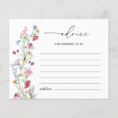 Wildflower Parents-to-be Advies Kaart (Voorkant)
