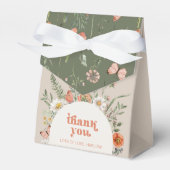 Wildflower Party Favor Boxen Bedankdoosjes (Voorkant Zijde)