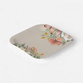 Wildflower Party Papier Borden Papieren Bordje (Gebogen)
