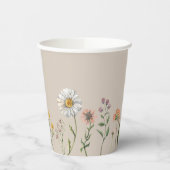 Wildflower Party papieren bekers (Links)