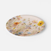Wildflower Party Papieren Bordje (Gekanteld)
