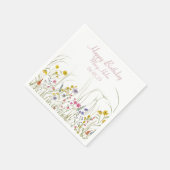 Wildflower Party servetten (Hoek)