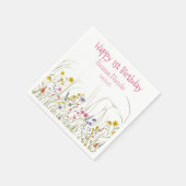Wildflower Party servetten (Hoek)