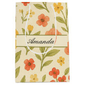Wildflower Patroonnaam Medium Cadeauzakje (Voorkant)