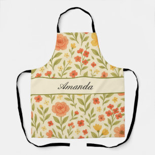 Wildflower Patroonnaam Schort