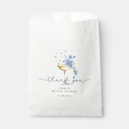 Wildflower Pearls Prosecco Vrijgezellenfeest Dank Bedankzakje