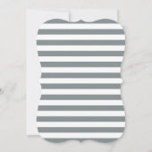 Wildflower Peony Floral Feathers | Datum opslaan Save The Date (Achterkant)