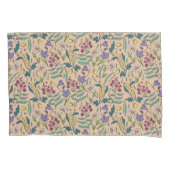 Wildflower Perzik Sinaasappel Kleur Kussen Hoesje Kussensloop (Voorkant-Links)