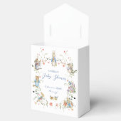 Wildflower Peter de Konijn Baby shower Bedankdoosjes (Geopend)