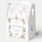 Wildflower Peter het Konijn Baby shower Favoriet B Bedankdoosjes (Geopend)