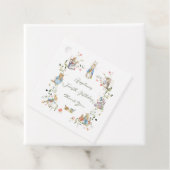 Wildflower Peter het Konijn Verjaardag Bedankjes Labels (In situ)