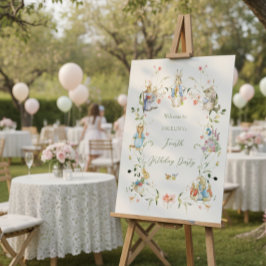 Wildflower Peter het Konijn Verjaardagsfeest Welko Poster