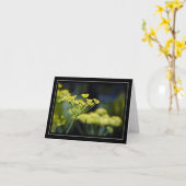 Wildflower Photo Note-Kaart Kaart (Gele Bloem)