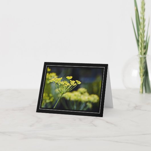 Wildflower Photo Note-Kaart Kaart (Voorkant)