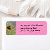 Wildflower Pink Retour Adres Label (Insitu)