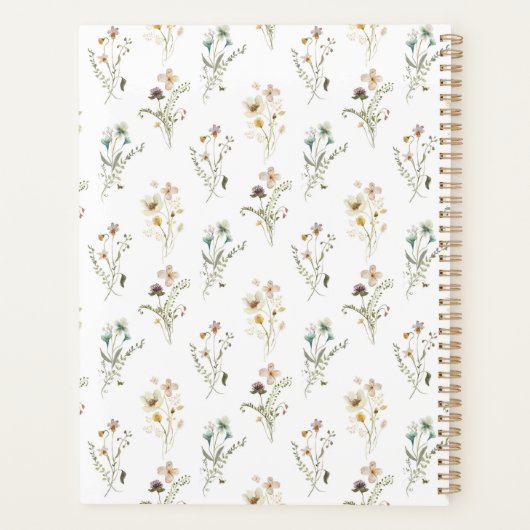 Wildflower Planner (Achterkant)