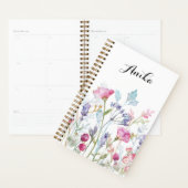 Wildflower Planner, aangepaste naam Planner (Display)