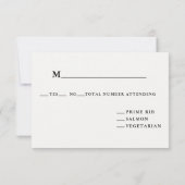 Wildflower Poppy Botanische Roze Bruiloft RSVP Kaartje (Achterkant)