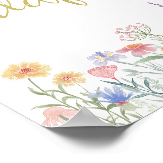 Wildflower Poster (Hoek)
